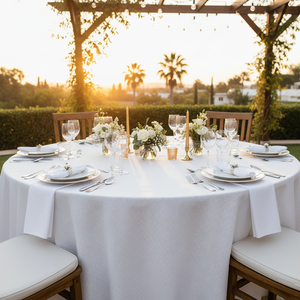 60x80inch Heavy-Duty PVC Tablecloth Anti-Slip Backing Waterproof <b>Plastic</b> <b>Table</b> Cover for Weddings Party Tableware Decorations - Product Image 3