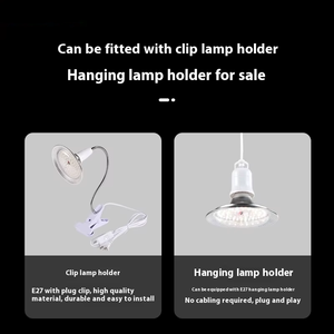 Ampoule LED pour culture de fruit du dragon 18W 12E27/E26 Spectre complet Étanche Haute efficacité pour la <span class=keywords><strong>floraison</strong></span> de la croissance des plantes Plantes d'intérieur - Product Image 6