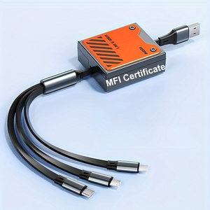 3 Trong 1 Có Thể Điều Chỉnh Có Thể Thu Vào <span class=keywords><strong>USB</strong></span> Loại C <span class=keywords><strong>Micro</strong></span> Mfi Nhanh Chóng Sạc Cáp Cho Iphone 14 13 12 11 Pro Max Android Sạc Cáp - Product Image 1