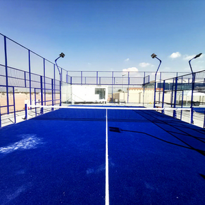 สนามแพเดิลเทนนิสแบบพาโนรามา สนามแพเดิลกลางแจ้ง ผู้จัดจำหน่ายสนามกีฬา สนามแพเดิลเทนนิสแบบพาโนรามา สนามแพเดิล - Product Image 1