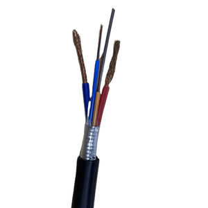 12/24/48コアハイブリッド光ファイバケーブルGYTS-24B1 + 2 * 4mm ² - Product Image 1