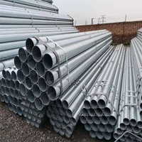 Tube en acier galvanisé à chaud ERW ASTM A53 BS1387 Q235B pour la construction mécanique et la soudure de structures en acier, tuyau EMT
