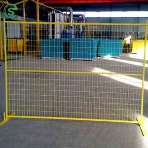 Alta calidad 6 X12 pies Construcción soldada Valla temporal comercial portátil - Product Image 5