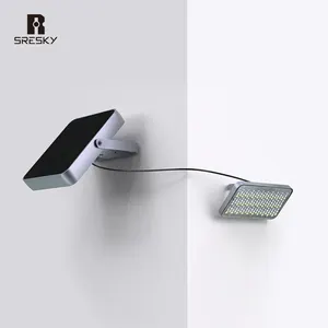 Все в одном дизайне прожекторной лампы, имеет 3 вида регулируемых градусов лампы для различных наружных рекламных щитков.