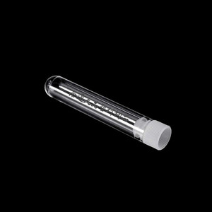 Tianjing Disposable <b>Plastic</b> Test <b>Tubes</b> 12x60mm 3ml With Pe Stopper Screen Printing For Laboratory Use - Product Image 2