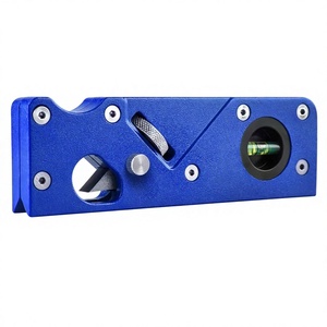 Cepillo de mano para refilar bordes a 45 grados, cepillo de bisel de aleación de aluminio con nivel de burbuja, herramienta manual de desbarbado para carpintero - Product Image 2