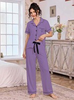 Ensemble de pyjama en flanelle à manches longues, style européen et américain, chaud, confortable, respirant, élastique, doux, à motif diamant doré, collection 2026