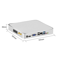 Ordinateur de bureau portable YINGCHI Openciaw Ai PC I7 4510Y 4500U 5500U 8*USB Gigabit LAN Win10/11 Pro Linux pour entreprise et bureau