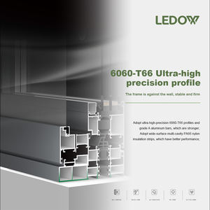 Porte <span class=keywords><strong>double</strong></span> en aluminium <span class=keywords><strong>de</strong></span> style français, à <span class=keywords><strong>double</strong></span> <span class=keywords><strong>vitrage</strong></span>, moderne, à économie d'énergie, à rupture <span class=keywords><strong>de</strong></span> pont thermique, adaptée aux villas <span class=keywords><strong>de</strong></span> Californie. - Product Image 4