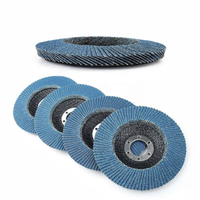 Disques abrasifs Dongtai 4" 4.5" en oxyde d'alumine, disques à lamelles de haute qualité, outils abrasifs, disques à lamelles en zircone, usine d'abrasifs chinoise
