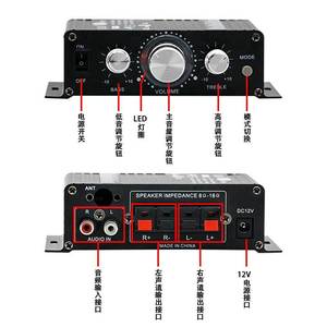 Nouvel <span class=keywords><strong>amplificateur</strong></span> de voiture radio BT-888 en métal 12V, <span class=keywords><strong>meilleur</strong></span> son, <span class=keywords><strong>amplificateur</strong></span> <span class=keywords><strong>Wifi</strong></span> et <span class=keywords><strong>amplificateur</strong></span> pour karaoké - Product Image 3