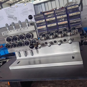 Floor <b>Standing</b> Straightening Model for Fixed Workshop Production Line Metal Tube bar Shaping Work Wire Straightener - Product Image 6