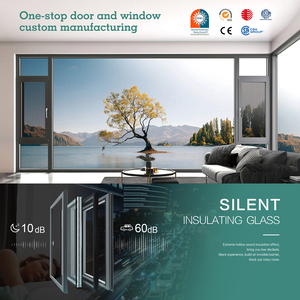 SUNGYE NFRC AS2047 French Style Apartment Villa Casement <strong>Window</strong> Aluminum Alloy <strong>Frame</strong> Thermal Break Swing <strong>Windows</strong> - Product Image 4