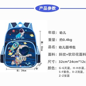 Piccola Borsa a Tracolla Impermeabile in Nylon con Motivo Geometrico per Bambini e Bambine di 3-5 Anni, Zaino per l'<span class=keywords><strong>Asilo</strong></span> - Product Image 5