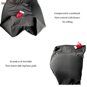 Pantalon gainant <span class=keywords><strong>invisible</strong></span> rembourré taille haute pour <span class=keywords><strong>femme</strong></span>, rehausseur de hanches et fesses, effet ventre plat et lifting des fesses - Product Image 6