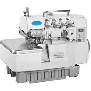 จักรเย็บผ้าอุตสาหกรรม MYSEW 747D แบบโอเวอร์ล็อคความเร็วสูง ระบบขับเคลื่อนโดยตรง สำหรับงานตัดเย็บเสื้อผ้า - Product Image 1