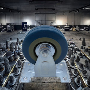 Hanak Fabrik Großhandel 2025 Eisen Universalplatte 2 Zoll Leichte Festrollen Kleine Räder für Industrielle Anwendungen - Product Image 3