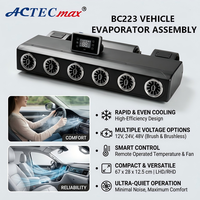 Unidad de Evaporador de Aire Acondicionado Automotriz para el Mercado de Repuestos HVAC, 12V 24V 48V, para Camiones y Autobuses (LHD/RHD), Ensamblaje de Evaporador BC223, Enfriamiento Individual, Control Remoto