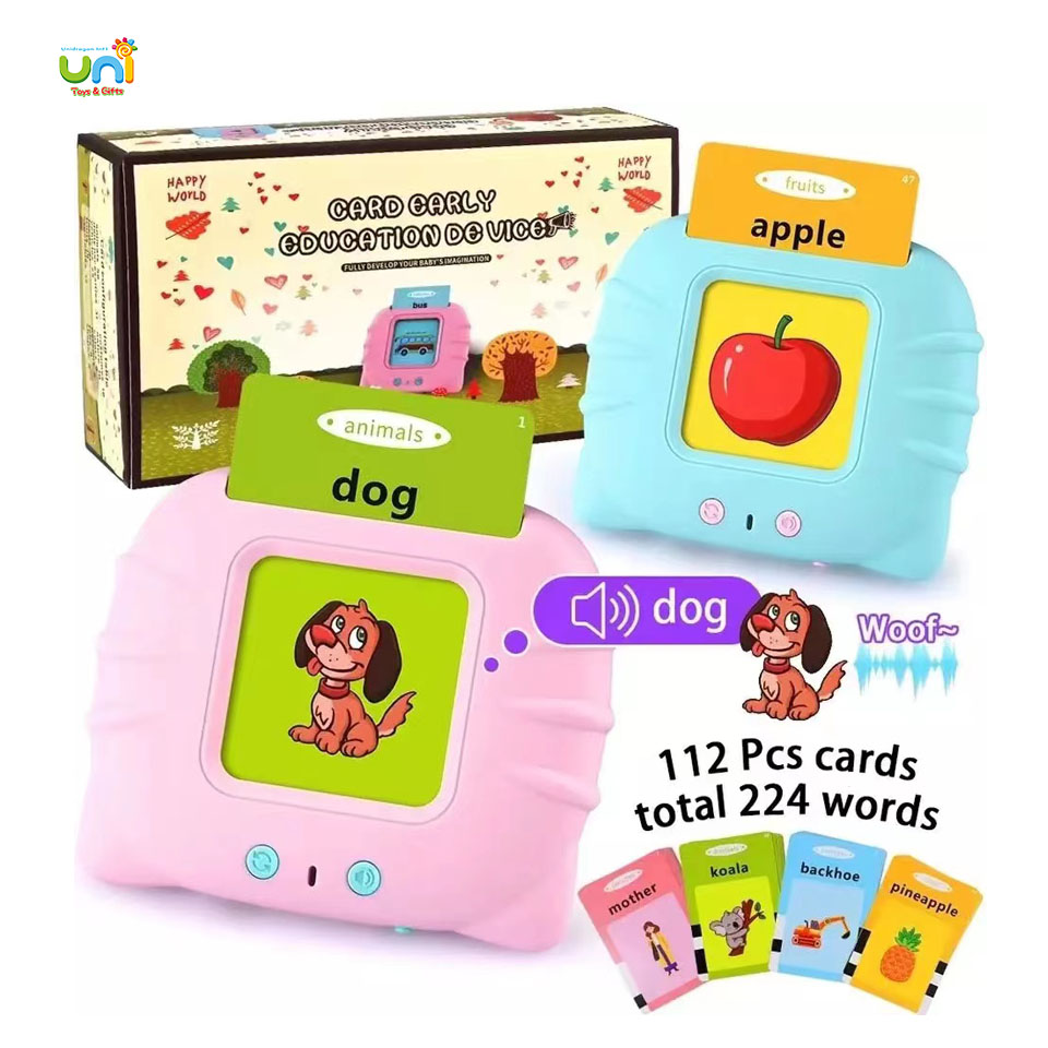 Hot Sell Learning english flash Cards Educational Toys Earlys childhood education language learning machine