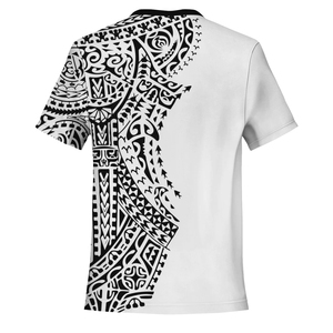 Été 2023 T Shirts personnalisés pour hommes <span class=keywords><strong>Tahiti</strong></span> Tattoo Designs T-shirts Short Sleeved Athletic Dry Quick Workout Gym Fitted Sports Wear - Product Image 4