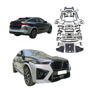 Kit de Carrocería para <span class=keywords><strong>BMW</strong></span> Serie <span class=keywords><strong>X6</strong></span> G06 2023+, Actualización al Estilo 2025, G06 LCI X6M F96, Accesorios para Auto, Rejilla, Parachoques, Guardabarros - Product Image 1