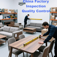 Servicio de Inspección Previa al Envío de Muebles para Amazon FBA, Calidad Completa Certificada ISO9001, Entrega Rápida, Proveedor de Fábrica Externa