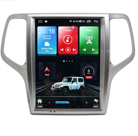 Autoradio multimédia GPS multi-langues Android 12,1 pouces avec Carplay pour Jeep Grand Cherokee 2008-2013
