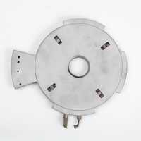 Plaque chauffante en alliage d'aluminium moulé sous pression pour autocuiseur électrique, pièces de fonderie de précision pour appareils électroménagers, fabrication OEM sur mesure