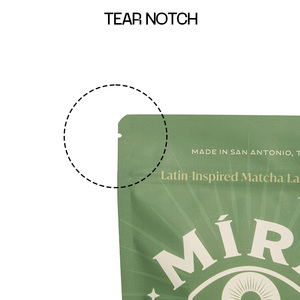 Bolsa de Plástico con Cierre Reutilizable y Personalizable con Impresión Digital, para Polvo de Matcha, con Logotipo de Marca, de YPAK - Product Image 4