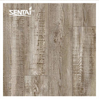Piedra plástico vinilo compuesto extruir grano de madera mármol azulejo privado comercial decoración piso para dormitorio baño SPC piso