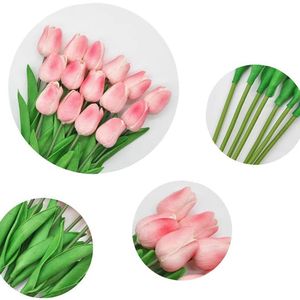 <span class=keywords><strong>Ramo</strong></span> de Tulipanes Artificiales al por Mayor, <span class=keywords><strong>Ramo</strong></span> de Tulipanes Suaves al Tacto Realista para Decoración del Hogar y Bodas - Product Image 5