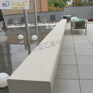 New Magic Stone Translucent <b>Cement</b> Bench XMS-TGSN Outdoor Landscaping LED Illuminated Hollow Blocks - Product Image 3