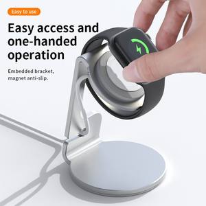 Base de Carga y Soporte para Correa de Reloj, Compatible con Apple Watch Series 1, 2 y 3, 42mm y 38mm, Soporte para Reloj Inteligente - Product Image 4