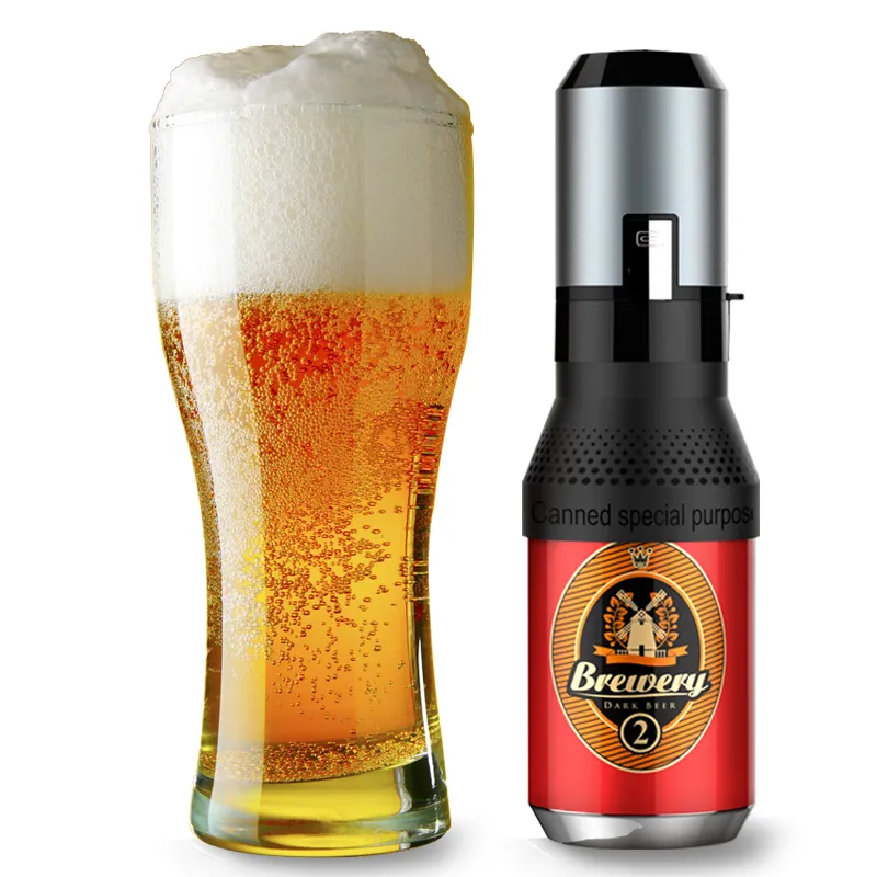 נייד יכול בקבוק בירה קצף מכונה חשמלי קולי גל באר dispenser לבית בר
