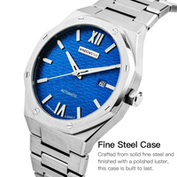 Montres-bracelets de haute qualité, design original personnalisé, montres mécaniques automatiques de luxe, logo personnalisé, montre pour homme, montre-bracelet, reloj hombre