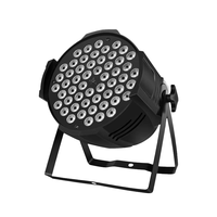 Venta Especial: Foco LED RGB de 200w 54*3w, Luces Móviles para Parques Temáticos, Iluminación de Escenarios, Emisión de Luz UV Blanca, Control DMX512, Luces para Espectáculos