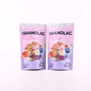 Sacs en plastique imprimés personnalisés pour céréales, pochette à fermeture éclair, en mylar, <span class=keywords><strong>yaourt</strong></span>, graines <span class=keywords><strong>et</strong></span> flocons, pour céréales, unités - Product Image 2