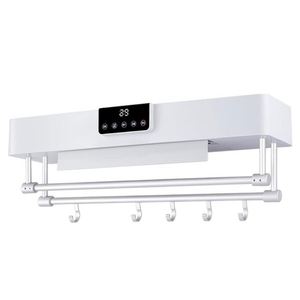 Sèche-serviettes électrique intelligent à air chaud au design unique pour salle de bain, avec fonction de séchage et de suspension - Product Image 4