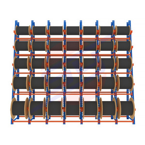 Étagères à poutres thermolaquées 2,5 tonnes par niveau, noires, longueur et profondeur personnalisées pour système de stockage commercial en entrepôt - Product Image 2