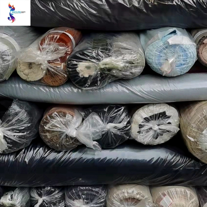 Shaoxing Textile Stocklot Spandex Polyester Rayon TR Mixed Fabric Stock Lot Kg For Apparel/garment