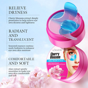 KORMESIC Private Label OEMODM 80g Cherry Blossom Dual-Color Crystal Eye Mask Patch Hydrating Lightweight Non-greasy Dark Circles - Product Image 2