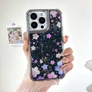 Funda de teléfono con estampado de flores brillantes de 3 piezas para Huawei Honor <span class=keywords><strong>Play</strong></span> 9A 2024 X6C X7D 4G 5G X7C 400 5G - Product Image 6