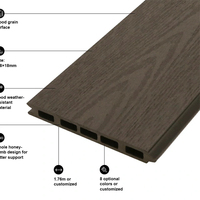 Planche de clôture composite WPC traitée sous pression de 6 pieds pour kit de clôture de jardin extérieur avec structure d'escalade - Écologique et imperméable
