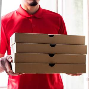 Scatola di <span class=keywords><strong>Pizza</strong></span> bianca per pizze fatte in casa e artigianato biscotti fatti in casa Taco scatole di <span class=keywords><strong>Pizza</strong></span> personalizzate - Product Image 4