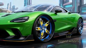 Jantes en alliage d'aluminium forgé sur mesure de haute qualité 168Custom, 18 pouces, 5x100, pour <span class=keywords><strong>Pagani</strong></span> Huayra BC Utopia HuayraZonda Uno - Product Image 6