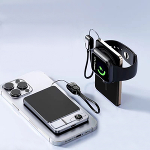 2025 Ultra Slim Hợp kim nhôm 5000mAh 10000mAh có thể gập lại đứng Magnetic ngân hàng điện phí không dây 15 Wát ngân hàng điện - Product Image 3