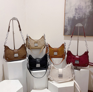 Bolso de Hombro Estilo Francés con Cadena y Diseño de Diamantes Acolchados para Mujer, Bolso Bandolera Versátil de Lujo Ligero de Primera Calidad - Product Image 2