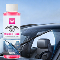 Liquide lave-glace hautement concentré 100 ml pour voitures et camions, nettoyage sans traces