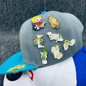 เข็มกลัดติดปกรูปปีกออกแบบได้ตามต้องการของขวัญขัดเงาออกแบบได้ตามที่ต้องการ - Product Image 2