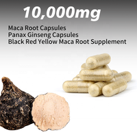 Capsules Maca Man Power Plus très vendues, extrait de ginseng rouge coréen, capsules de racine de Maca pour l'agrandissement des muscles